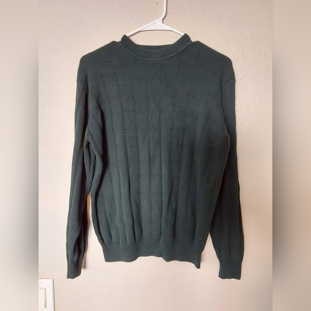 AXCESS Sweater, Men's Size Small Green Long Sleeve Axcess Knit Sweater